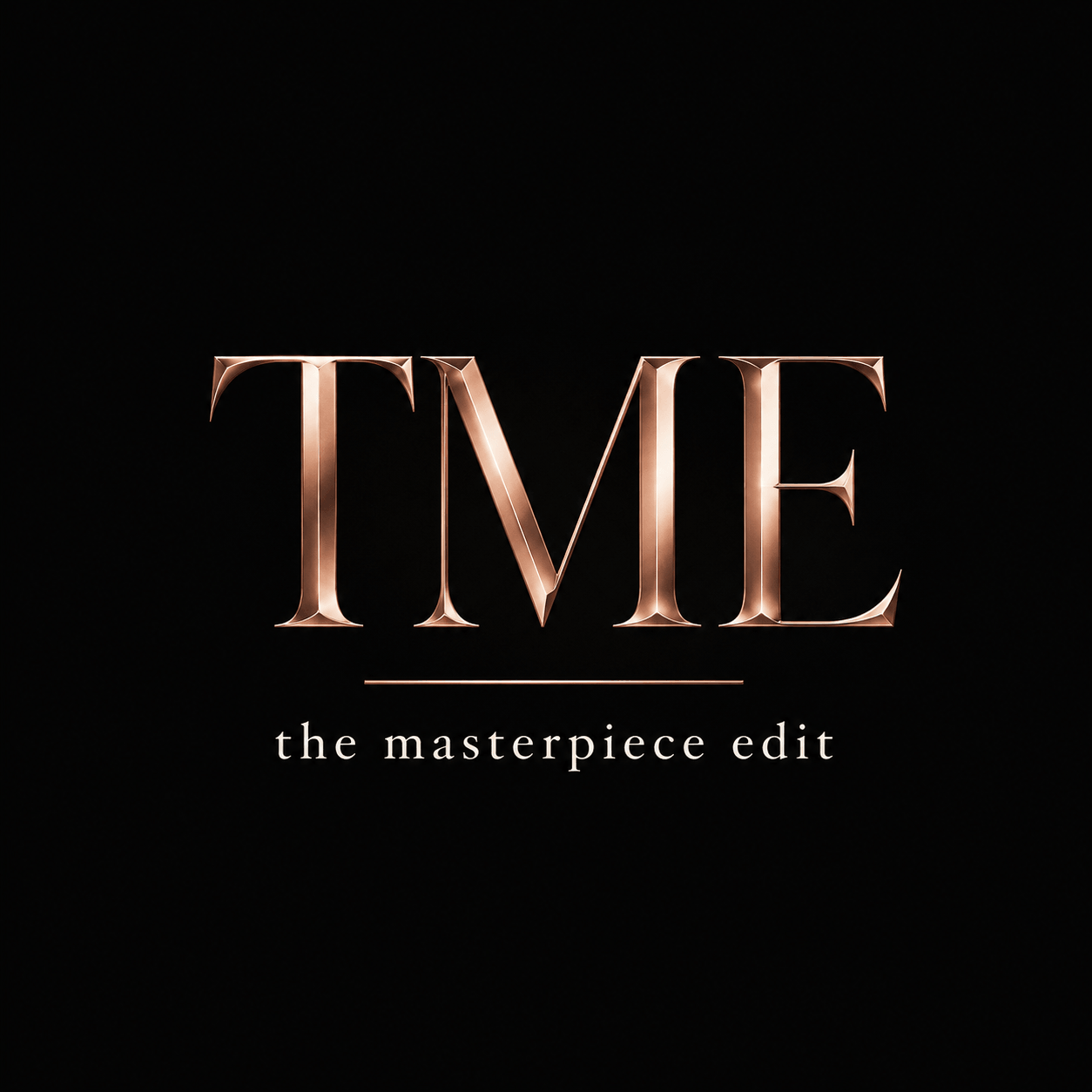 The Masterpiece Edit logo TME